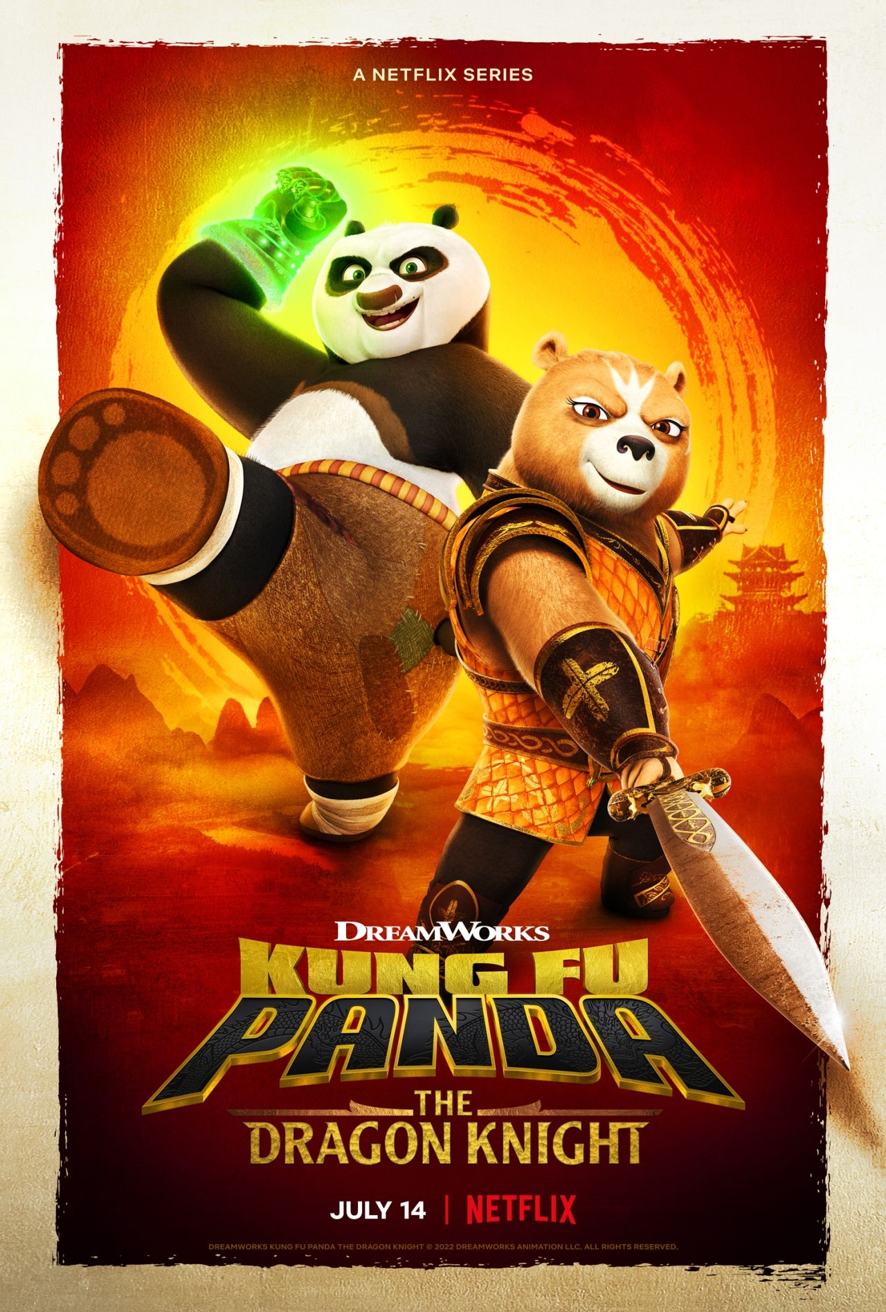 سریال Kung Fu Panda: The Dragon Knight  | پاندای کونگ فو کار: شوالیه اژدها