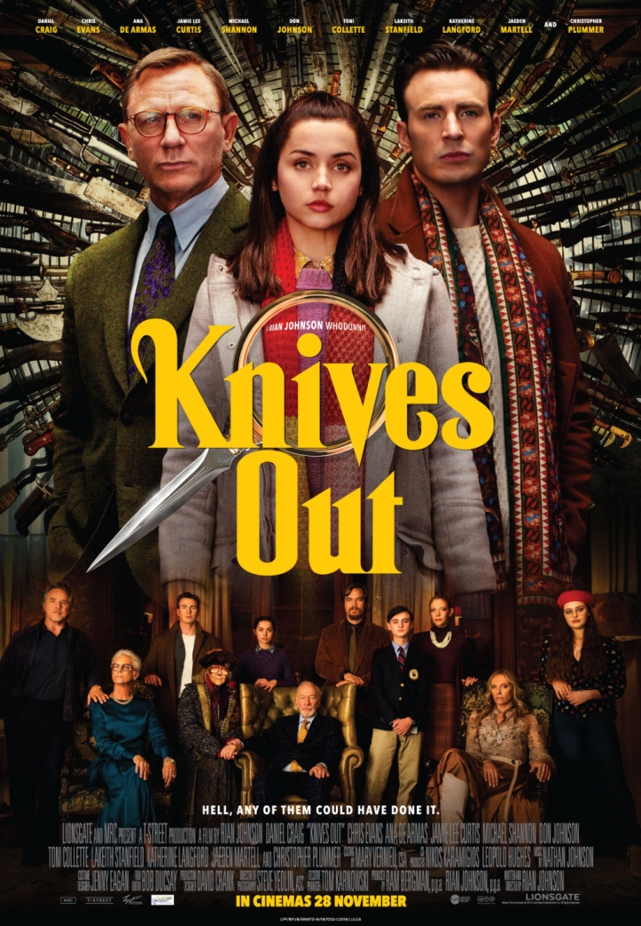 پوستر Knives Out 2019 | چاقوکشی - سینماچی