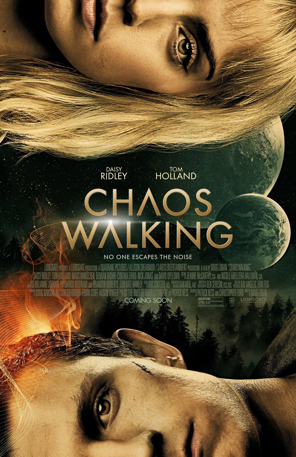 پوستر Chaos Walking 2021 | آشوب مدام - سینماچی