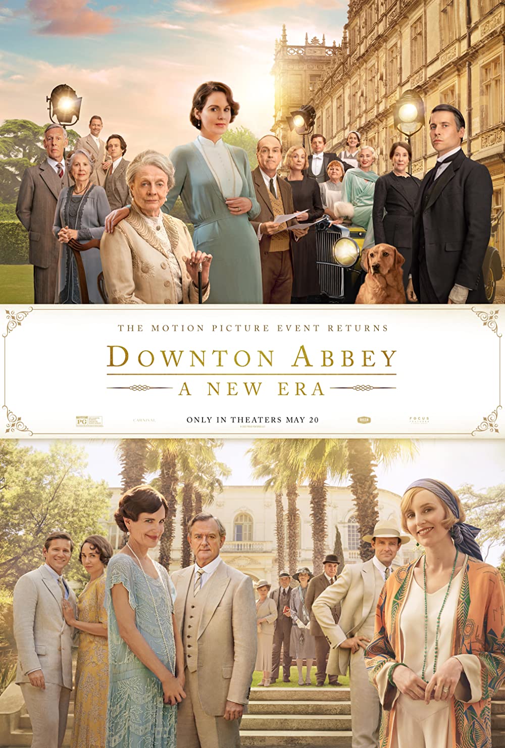 پوستر Downton Abbey: A New Era 2022 | دانتون ابی: عصری جدید - سینماچی