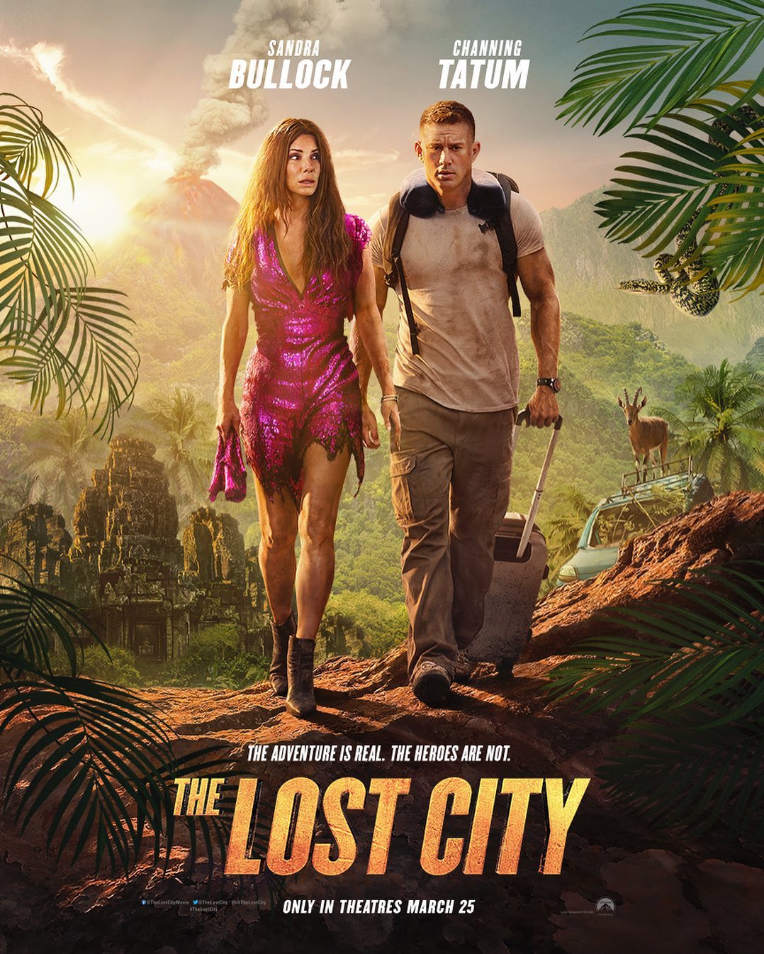 پوستر The Lost City 2022 | شهر گمشده - سینماچی