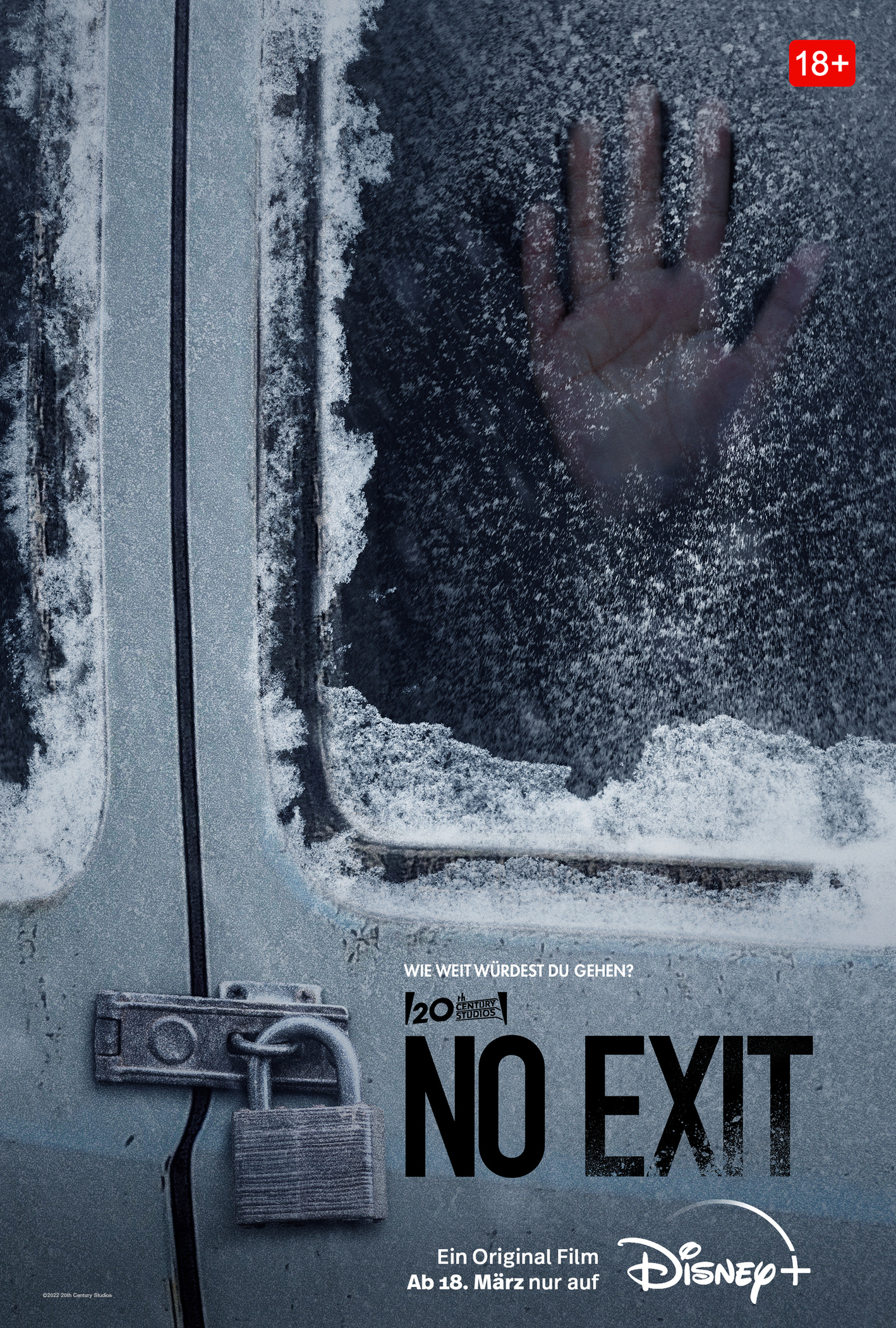 پوستر No Exit 2022 | راه خروجی نیست - سینماچی