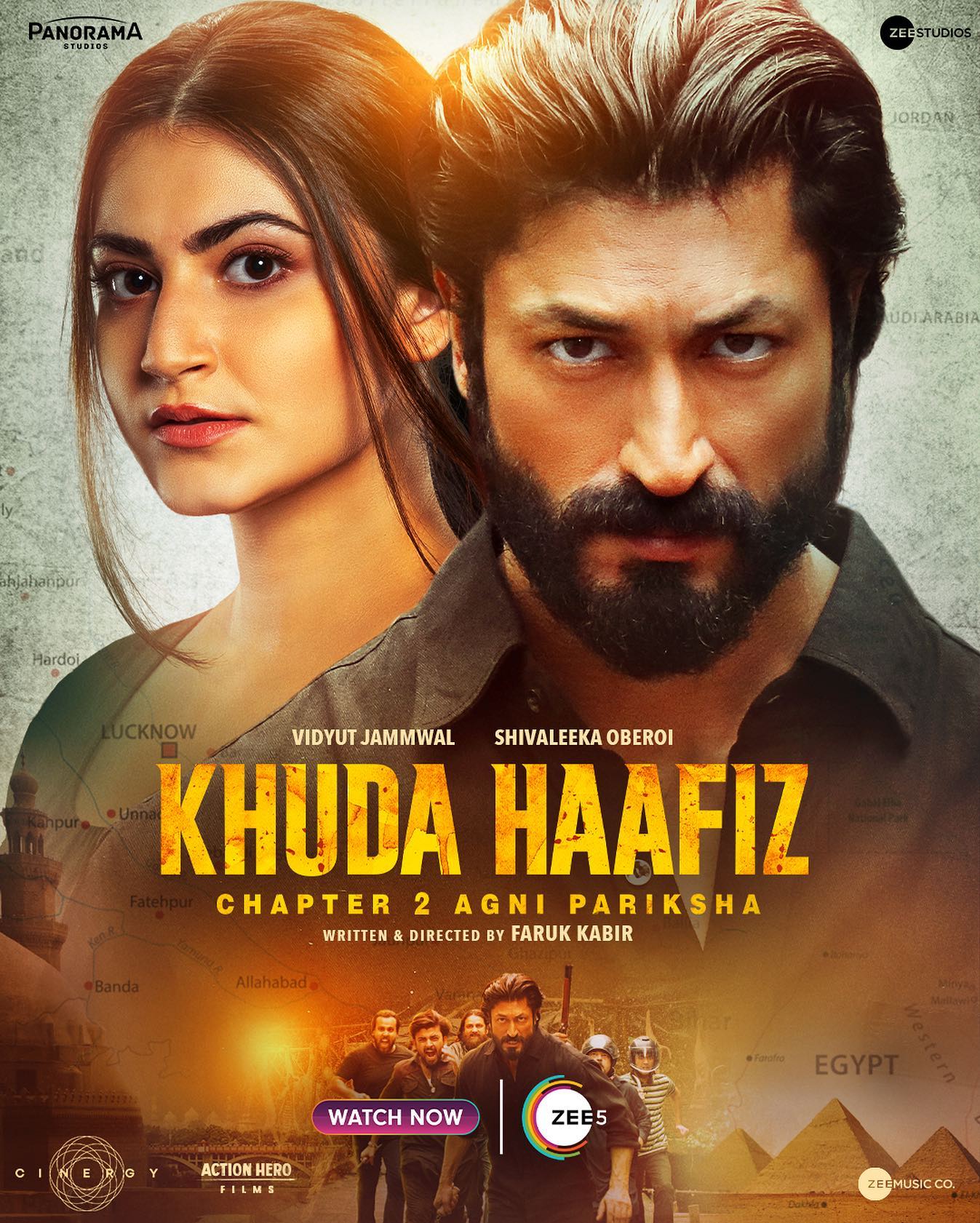 پوستر Khuda Haafiz: Agni Pariksha 2022 | خداحافظ: آزمون آتش - سینماچی