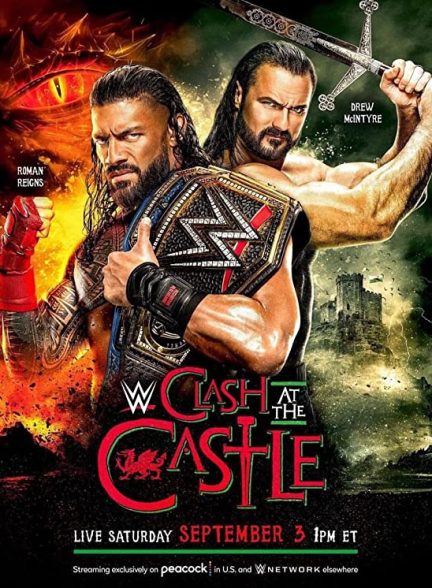 پوستر اصلی رویداد WWE Clash at the Castle 2022