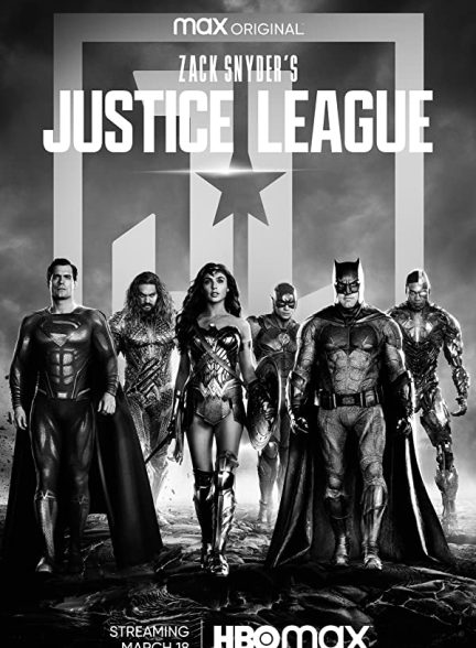 پوستر اصلی فیلم Zack Snyder's Justice League 2021 | لیگ عدالت زک اسنایدر