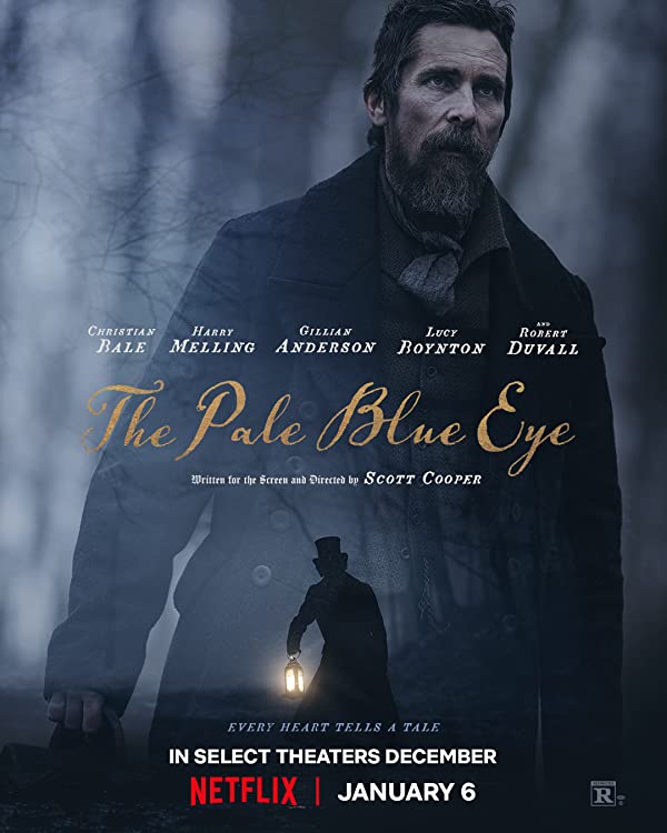 پوستر فیلم The Pale Blue Eye 2022 | چشم آبی کم رنگ - سینماچی