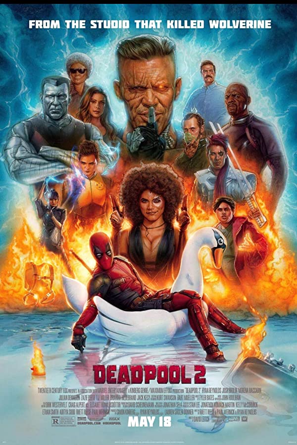 پوستر اصلی فیلم Deadpool 2 2018 | ددپول 2