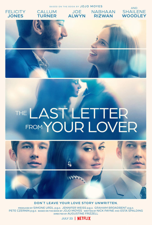 پوستر اصلی فیلم The Last Letter from Your Lover 2021 | آخرین نامه از معشوق شما