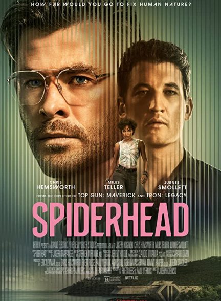 پوستر اصلی فیلم Spiderhead 2022 | اسپایدرهد