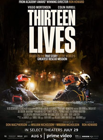 پوستر اصلی فیلم Thirteen Lives 2022