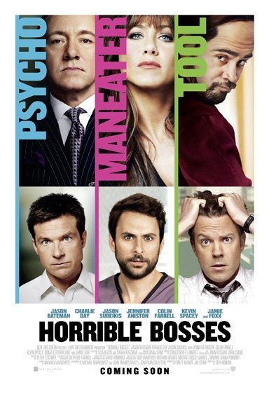 دانلود فیلم Horrible Bosses 2011 | رئیس های وحشتناک - پوستر