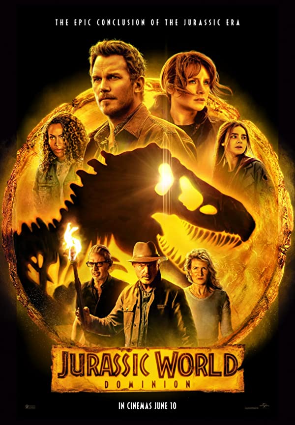 دانلود فیلم Jurassic World Dominion 2022 | دنیای ژوراسیک ۳: سلطه - پوستر