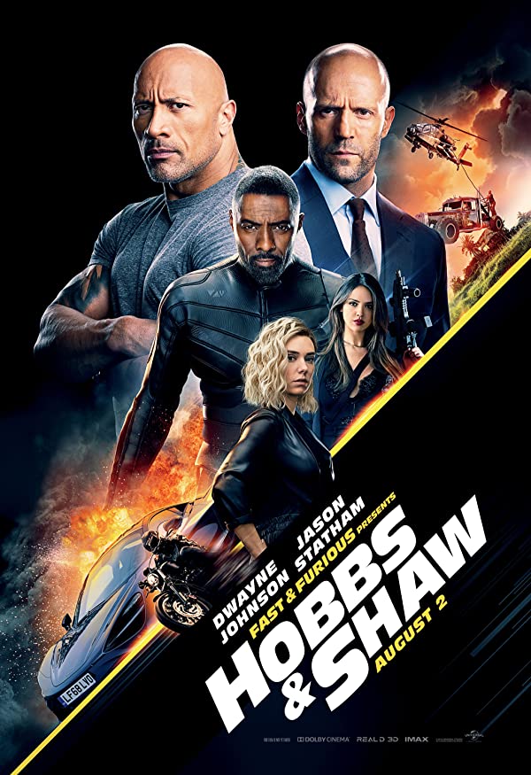 دانلود فیلم Fast & Furious Presents: Hobbs & Shaw 2019 | سریع و خشن: هابز و شاو - پوستر