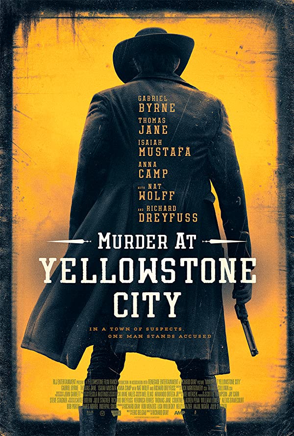 دانلود فیلم Murder at Yellowstone City 2022 | قتل در شهر یلوستون - پوستر