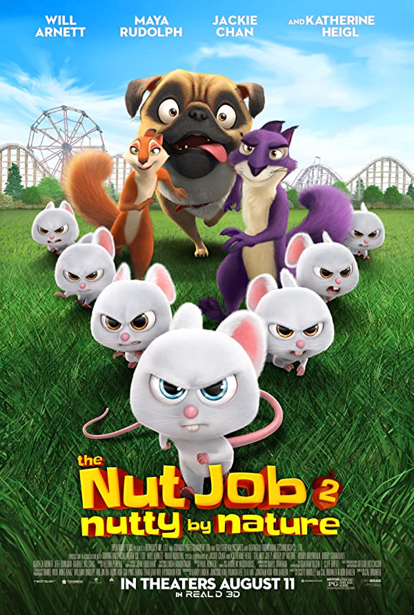 پوستر The Nut Job 2: Nutty by Nature 2017 | مهره ی کار 2: آجیل از طبیعت - سینماچی