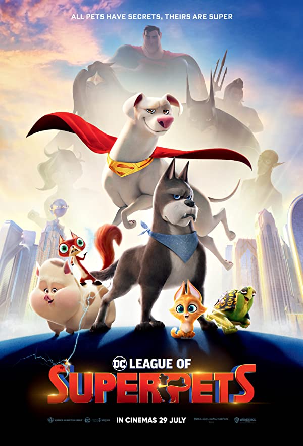 دانلود DC League of Super-Pets 2022 | دی سی _ لیگ سوپر حیوانات خانگی - پوستر