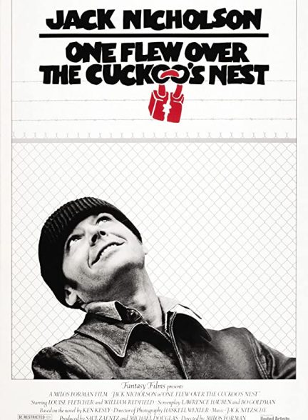 پوستر اصلی فیلم One Flew Over the Cuckoo's Nest 1975 | دیوانه از قفس پرید