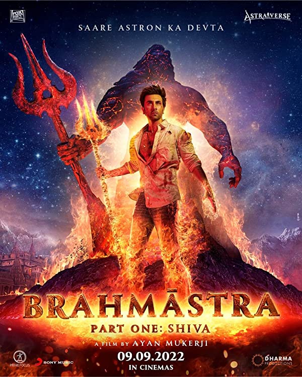 پوستر فیلم Brahmastra Part One: Shiva 2022 - سینماچی