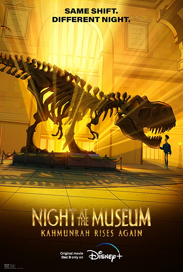 پوستر انیمیشن Night at the Museum: Kahmunrah Rises Again 2022 | شب در موزه: کامونرا دوباره برمی خیزد - سینماچی