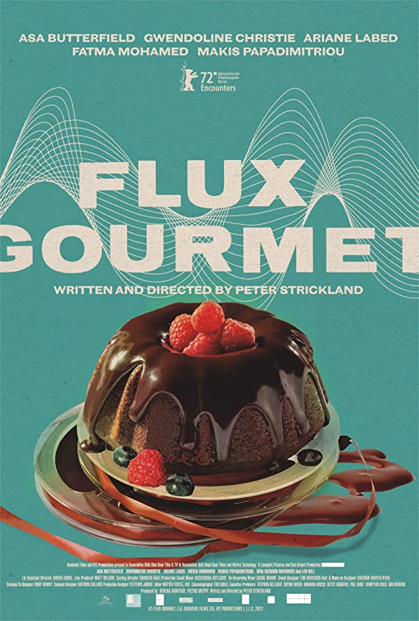 پوستر فیلم Flux Gourmet 2022 | خوراک دل‌پیچه - سینماچی