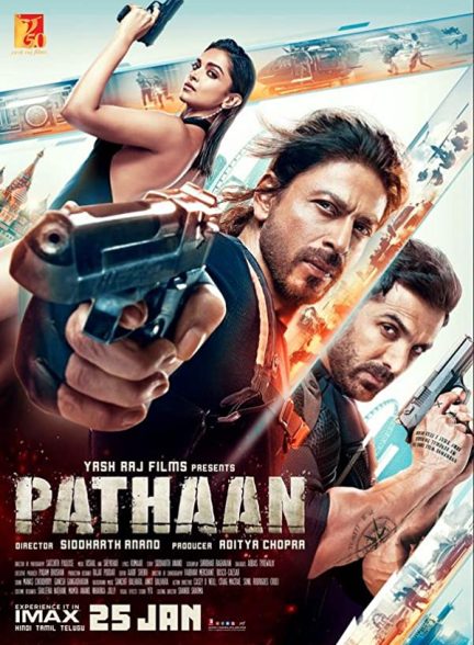 پوستر اصلی فیلم Pathaan 2023 | پاتان