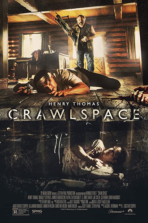 پوستر اصلی فیلم Crawlspace 2022 | فضای خزیدن