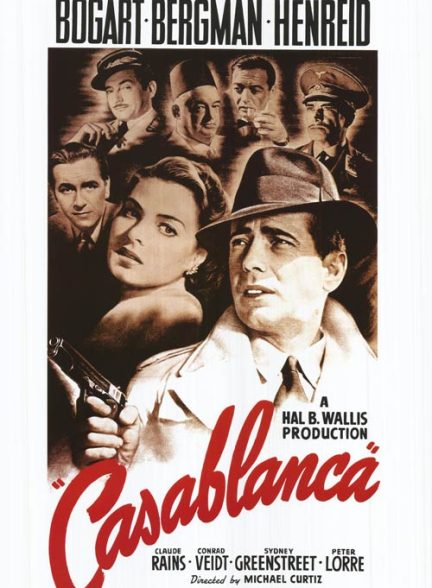 پوستر اصلی فیلم Casablanca 1942
