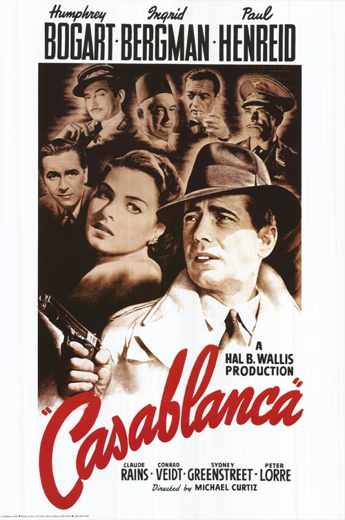 پوستر فیلم Casablanca 1942 - سینماچی