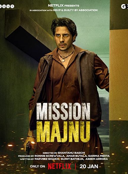 پوستر اصلی فیلم Mission Majnu 2023 | مأموریت مجنو