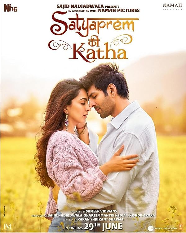 دانلود فیلم Satyaprem Ki Katha 2023 | عشق واقعی چیست؟ - پوستر