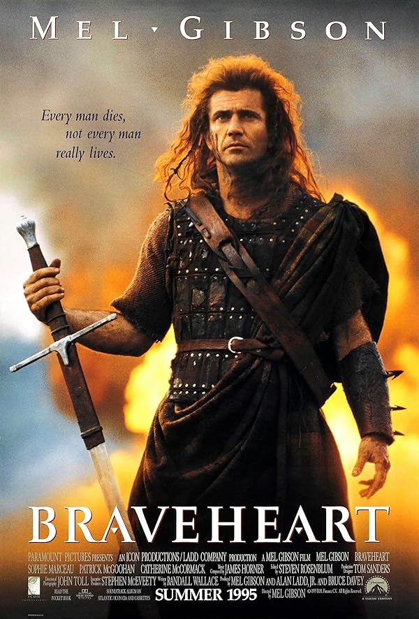 پوستر فیلم Braveheart 1995 | شجاع دل - سینماچی