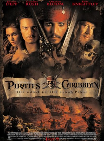 فیلم Pirates of the Caribbean : The Curse of the Black Pearl 2003 | دزدان دریایی کارائیب: طلسم مروارید سیاه