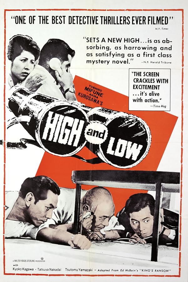 پوستر فیلم High and Low 1963 | بالا و پایین - سینماچی