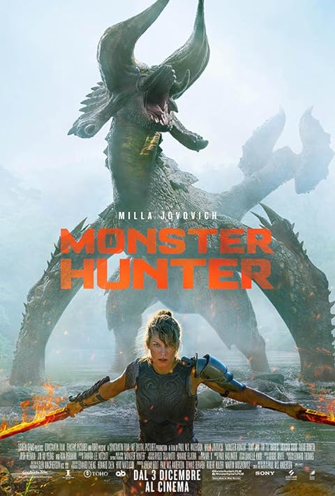 پوستر فیلم Monster Hunter 2020 | شکارچی هیولا - سینماچی