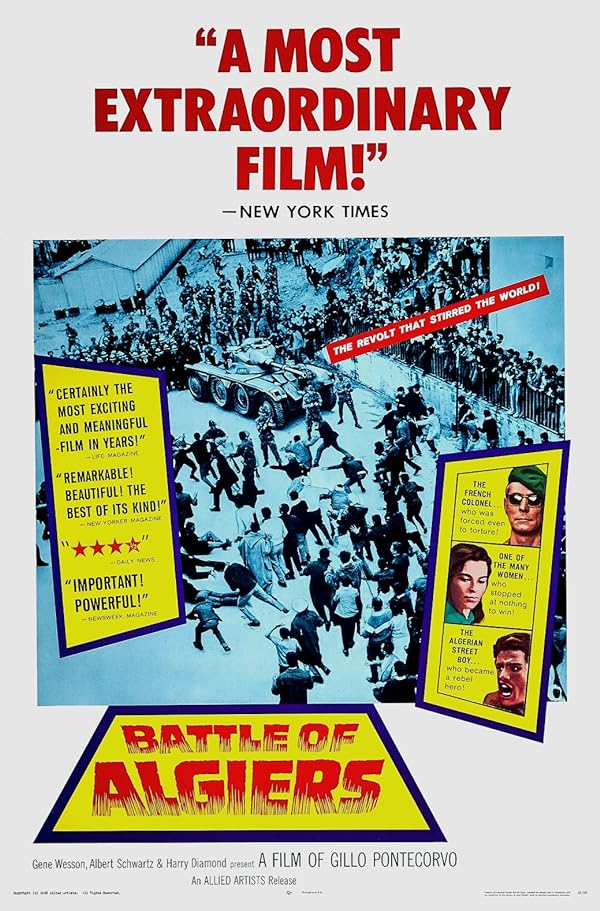 فیلم The Battle of Algiers 1966 | نبرد الجزیره