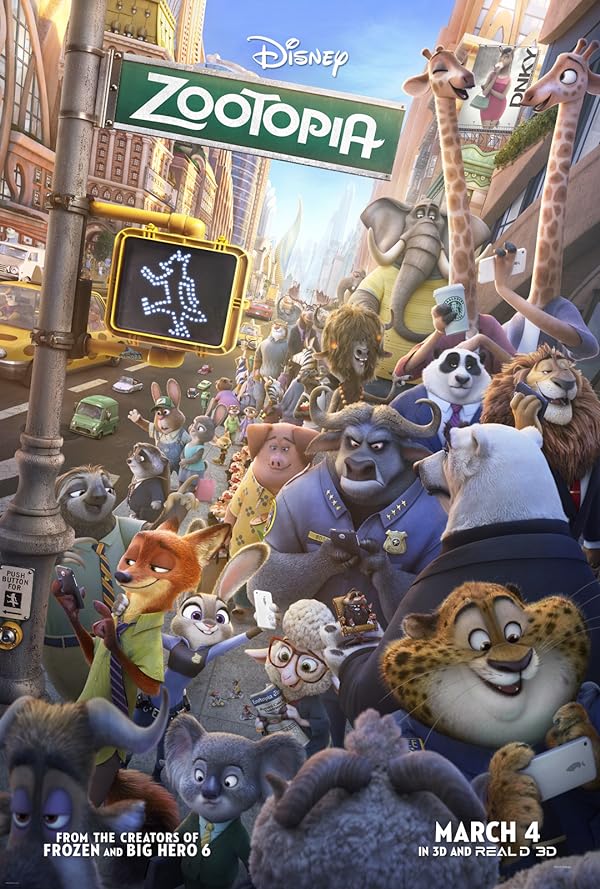 پوستر انیمیشن Zootopia 2016 | زوتوپیا - سینماچی