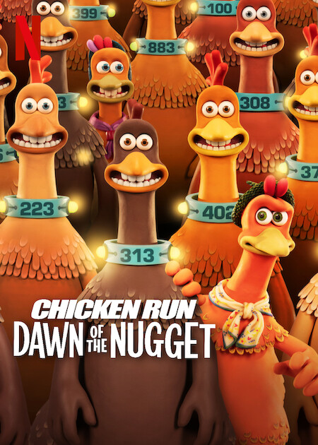 پوستر انیمیشن Chicken Run: Dawn of the Nugget 2023 | فرار مرغی: طلوع ناگت - سینماچی