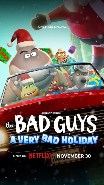 انیمیشن The Bad Guys: A Very Bad Holiday 2023 | بچه های بد: یک تعطیلات بسیار بد