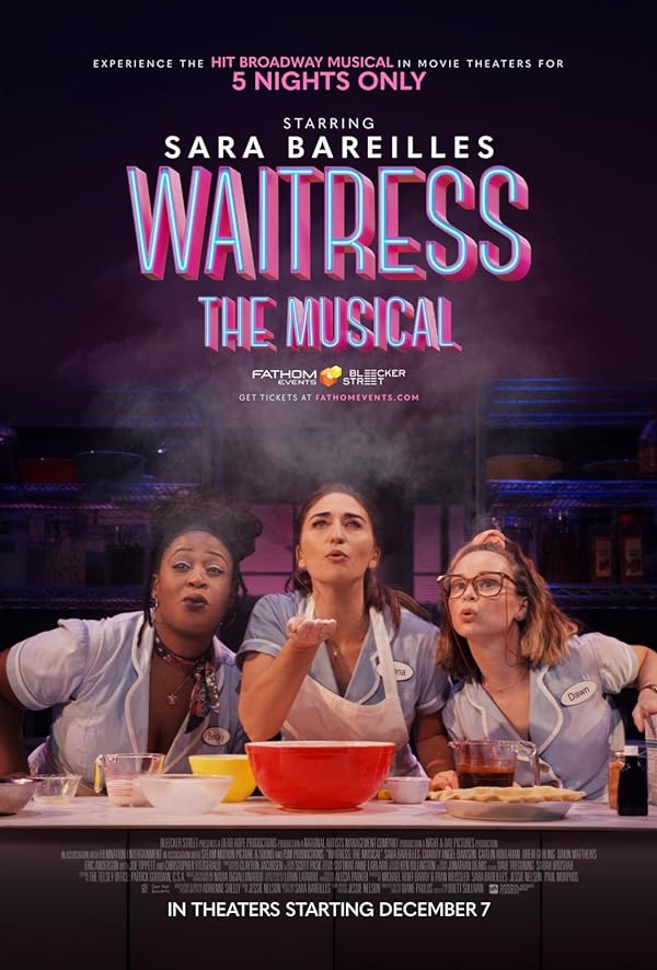 پوستر فیلم Waitress: The Musical 2023 | پیشخدمت - سینماچی