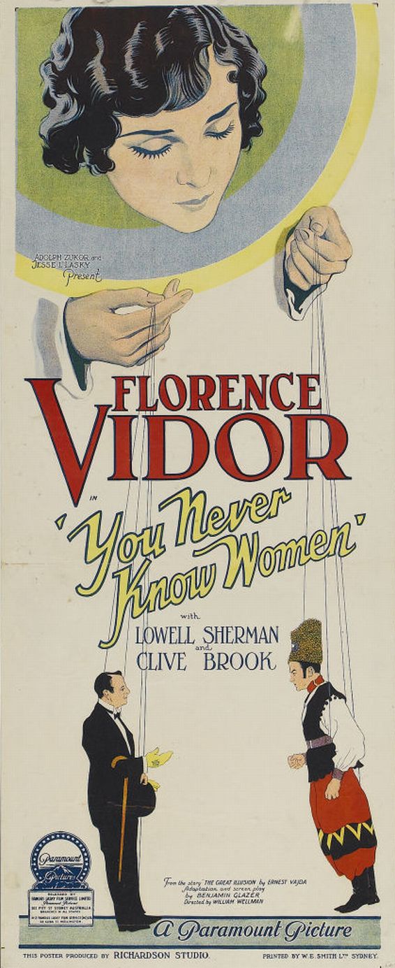 پوستر فیلم You Never Know Women 1926 - سینماچی