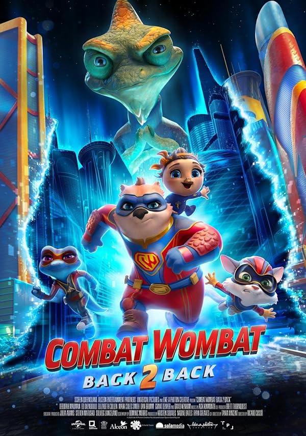 پوستر انیمیشن Combat Wombat: Back 2 Back 2023 - سینماچی