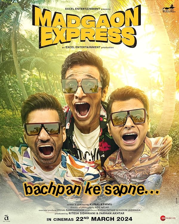 پوستر فیلم Madgaon Express 2024 - سینماچی