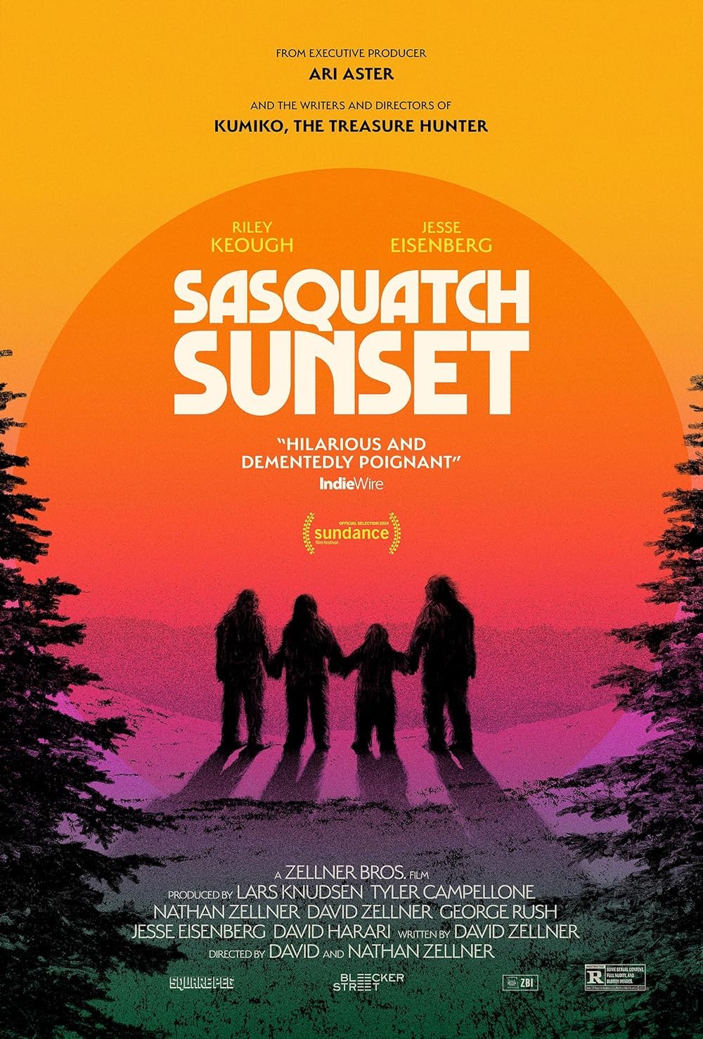 پوستر فیلم Sasquatch Sunset 2024 | غروب ساسکوچ - سینماچی