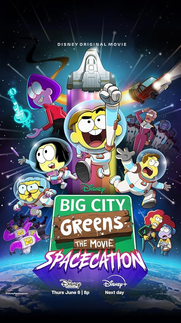 پوستر انیمیشن Big City Greens the Movie: Spacecation 2024 - سینماچی