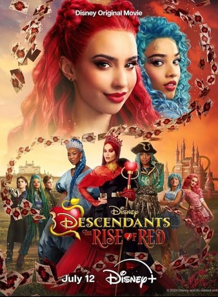 فیلم Descendants: The Rise of Red 2024 | نوادگان: ظهور سرخ