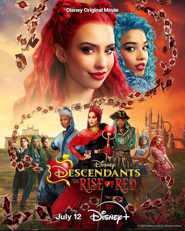 فیلم Descendants: The Rise of Red 2024 | نوادگان: ظهور سرخ