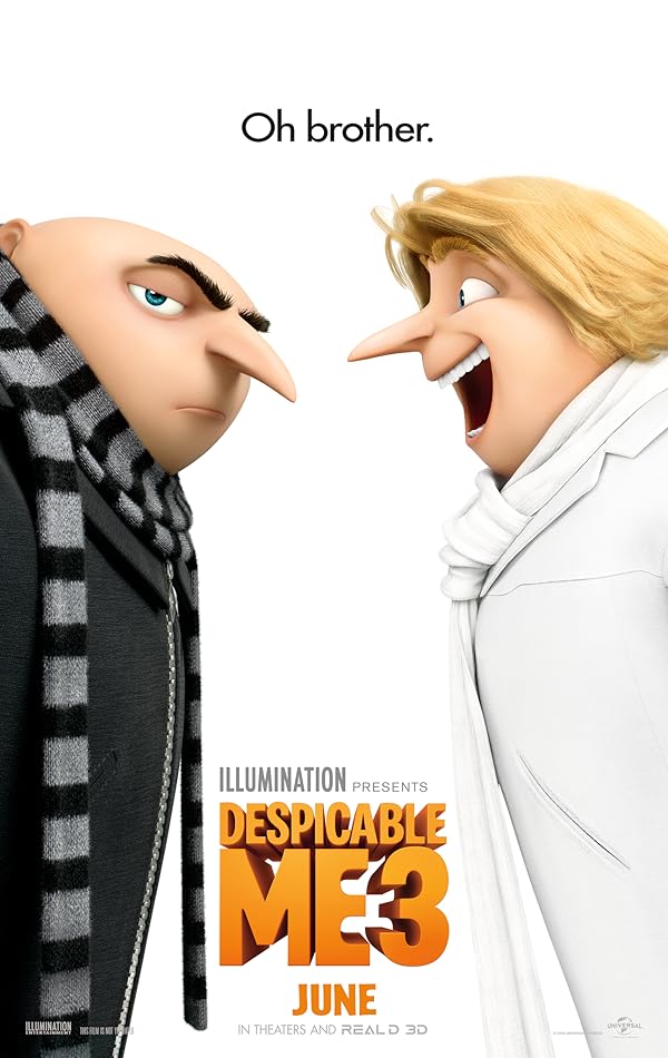 پوستر انیمیشن Despicable Me 3 2017 | من نفرت انگیز 3 - سینماچی