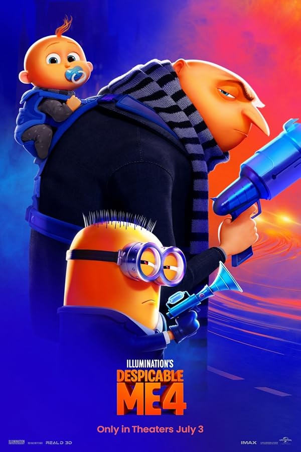 پوستر انیمیشن Despicable Me 4 2024 | من نفرت انگیز 4 - سینماچی