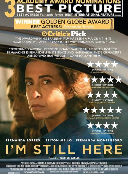 فیلم I’m Still Here 2024 | من هنوز اینجا هستم