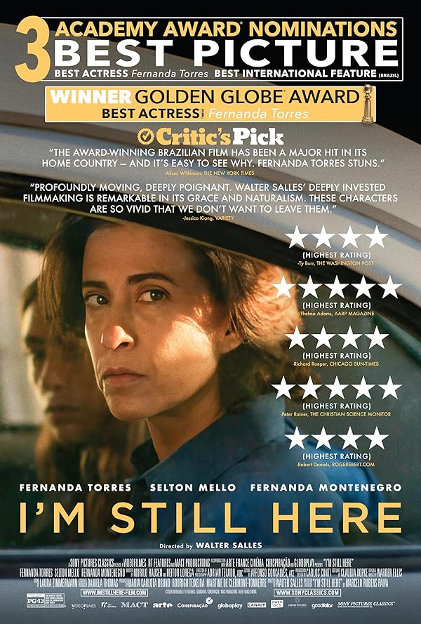 فیلم I’m Still Here 2024 | من هنوز اینجا هستم